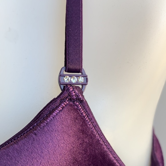 Fuzzy Purple Bra - Picture 4 of 6